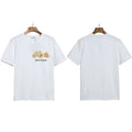 Palm Angels Small Bear Chest Logo T-Shirt - White