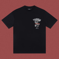 Trapstar Small Dragon & Arch Logo Graphic Tee - Black